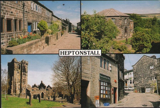 Heptonstall postcard