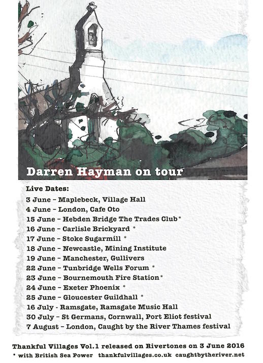 up-to-date Darren tour poster site size