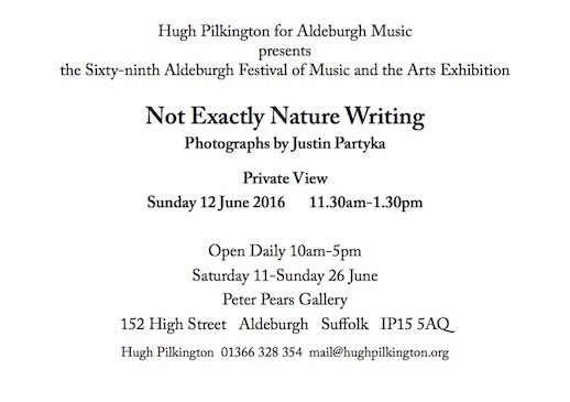 Not Exactly Nature Writing - PV invitation copy