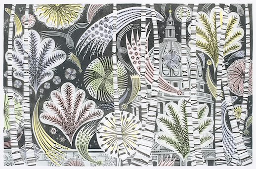angie_lewin_thames_fireworks_linocut