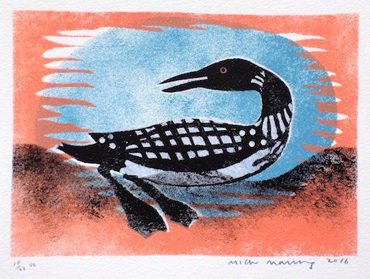 mick_manning_wrapped_loons_dream_stencil_print