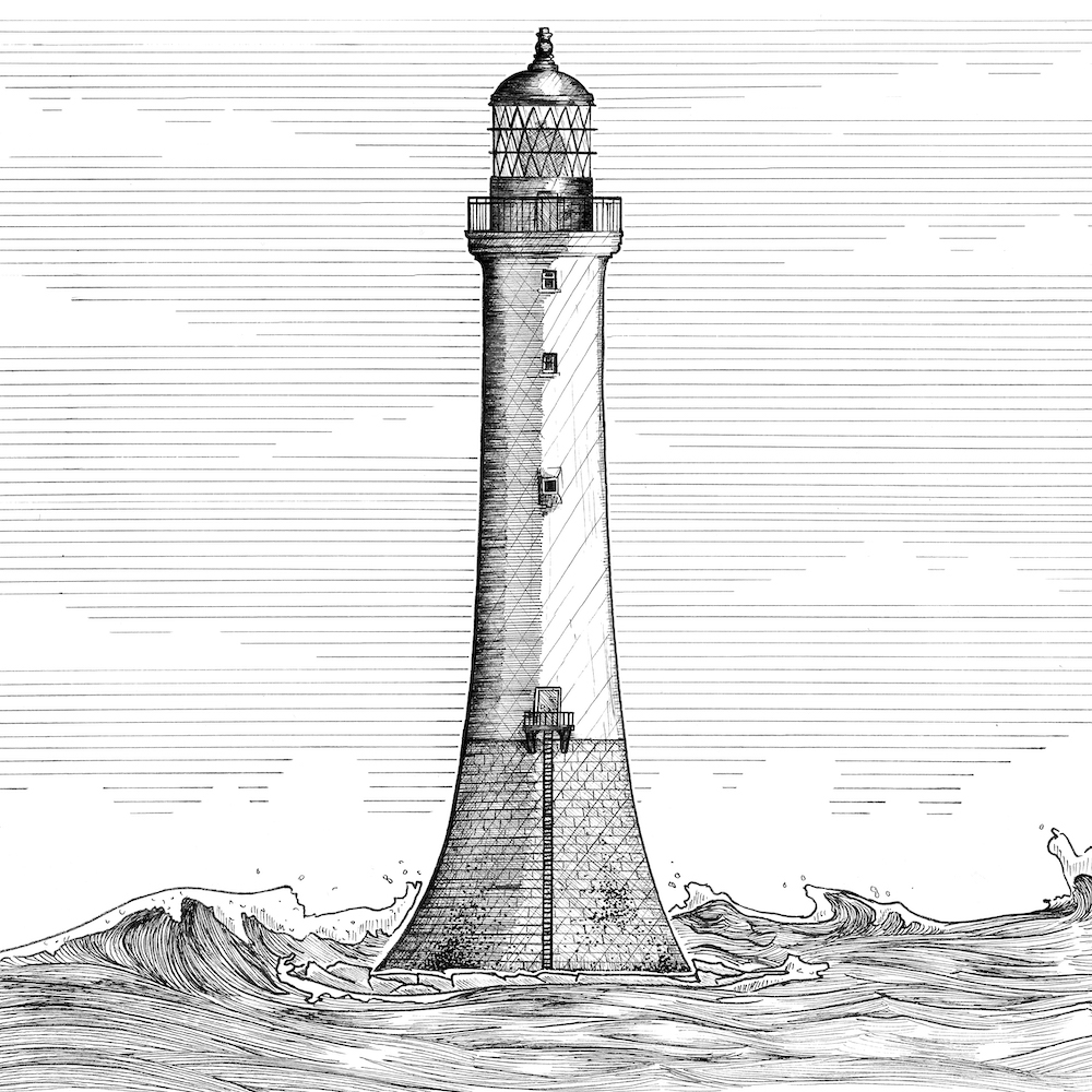 Lighthouses of the UK 16 Bell Rock Caught by the River Caught by